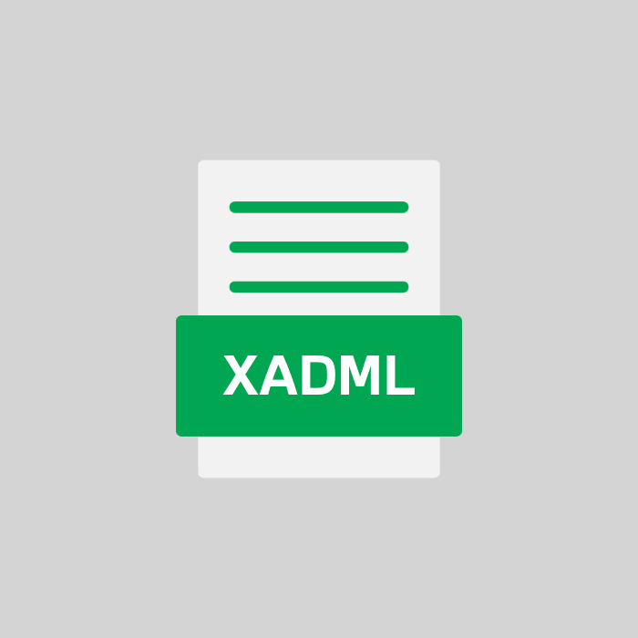 XADML Endung