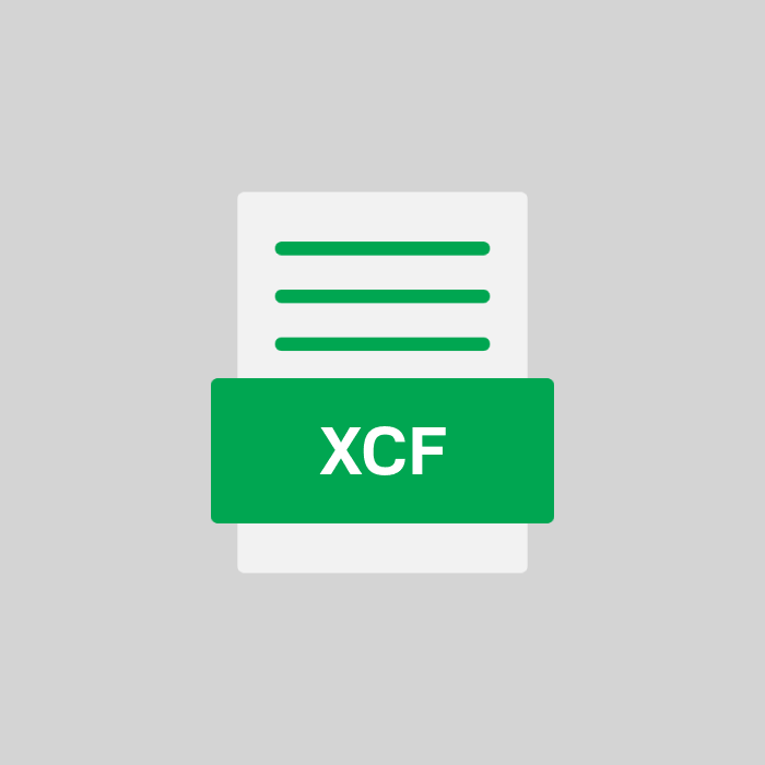 XCF Endung