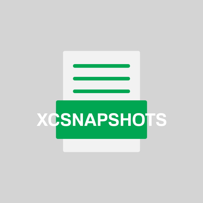 XCSNAPSHOTS Endung