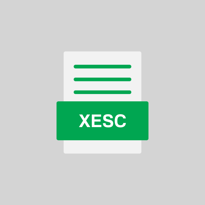 XESC Endung