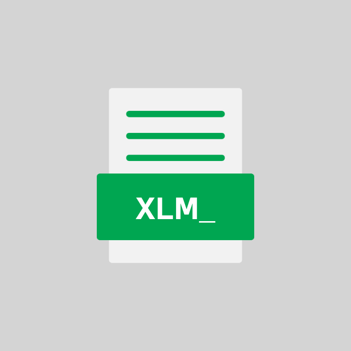 XLM_ Endung