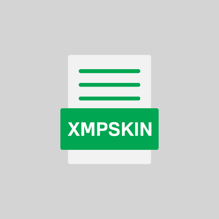 XMPSKIN Endung