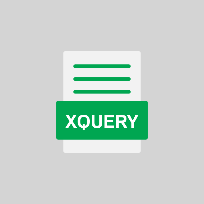 XQUERY Endung