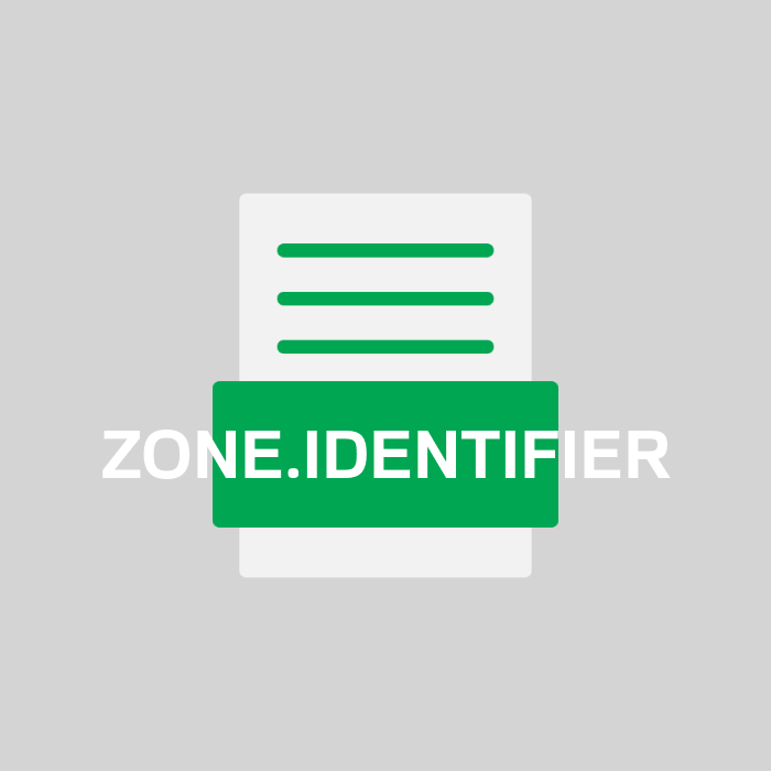 ZONE.IDENTIFIER Endung