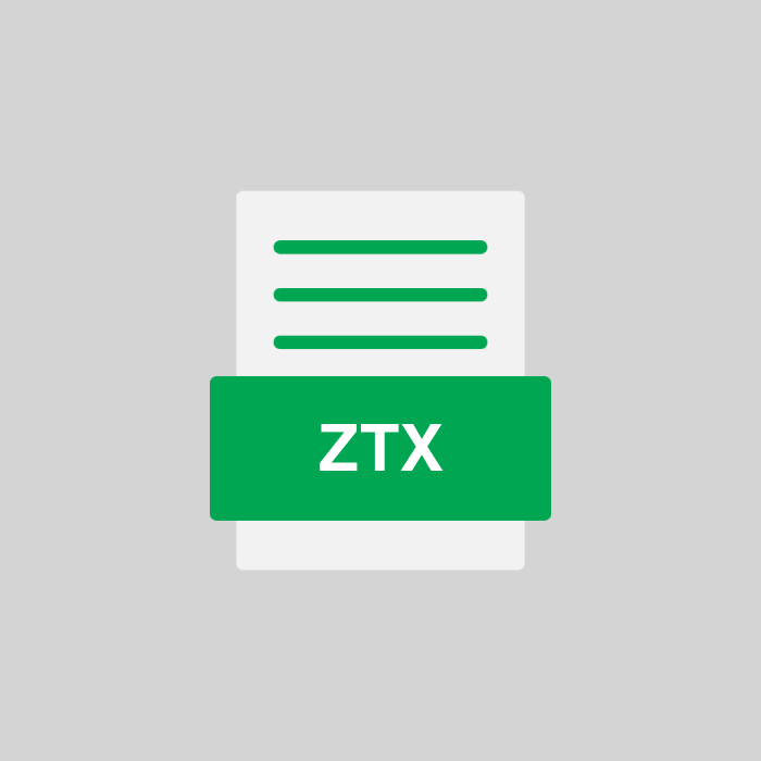 ZTX Endung