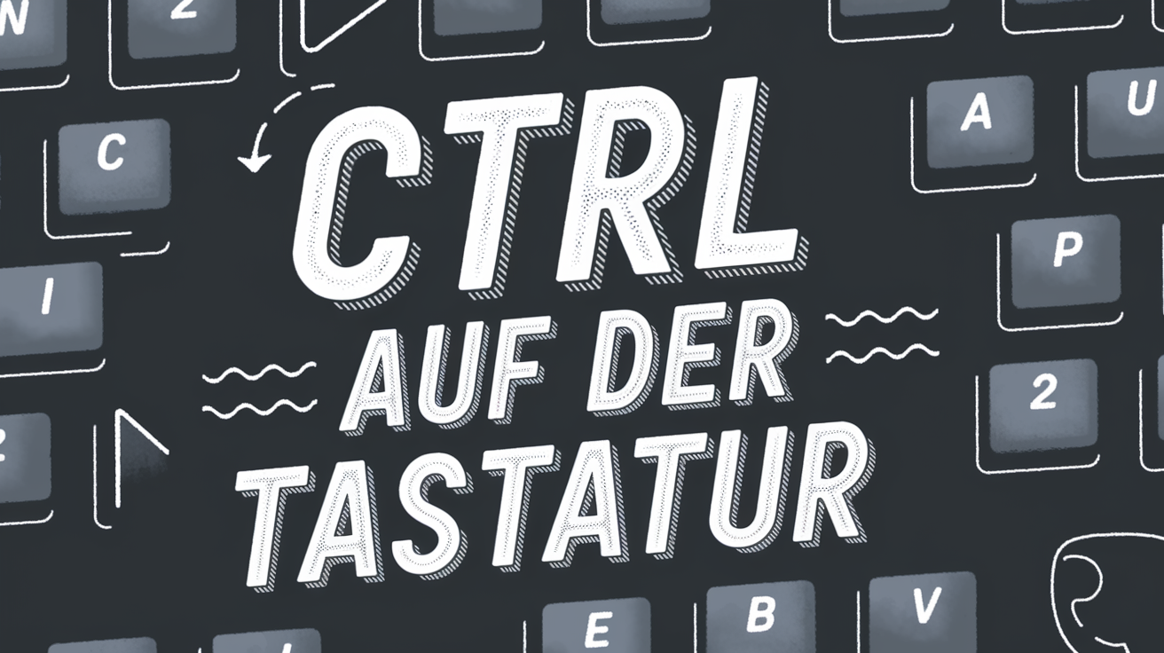 STRG TASTE POSITION AUF TASTATUR