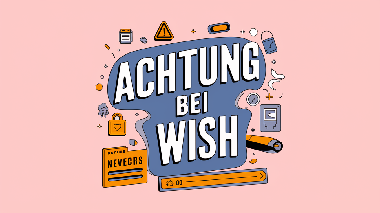 WARUM SOLLTEN SIE BEI WISH APP VORSICHTIG SEIN
