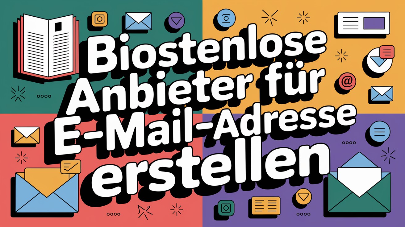 KOSTENLOS E MAIL ADRESSE ERSTELLEN 5 ANBIETER
