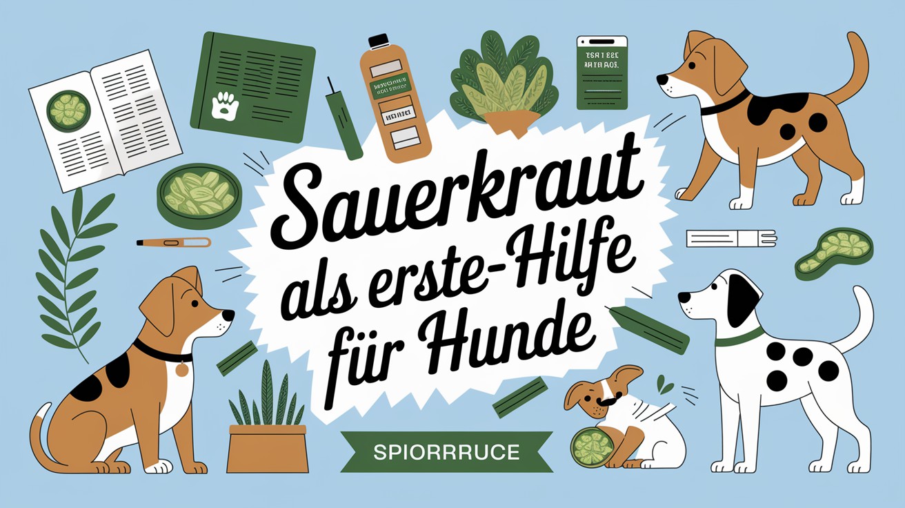 SAUERKRAUT ALS ERSTE HILFE FUER HUNDE