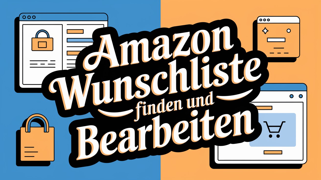 WIE FINDE ICH MEINE AMAZON WUNSCHLISTE BEARBEITEN