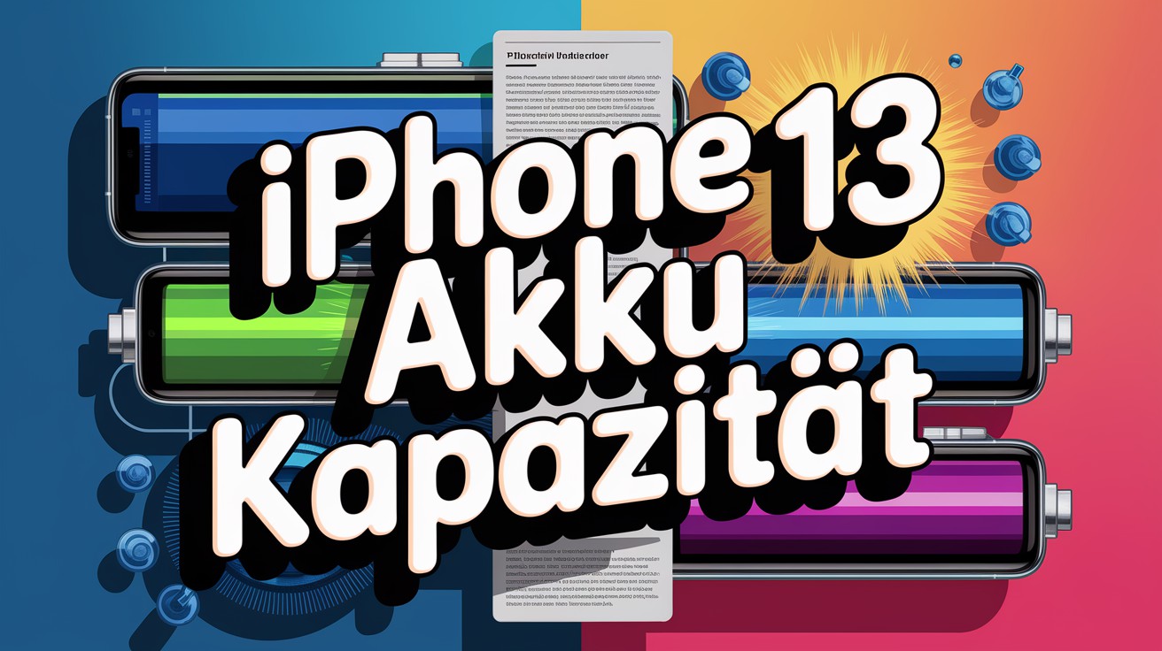 AKKU KAPAZITAET IPHONE 13 INFOS