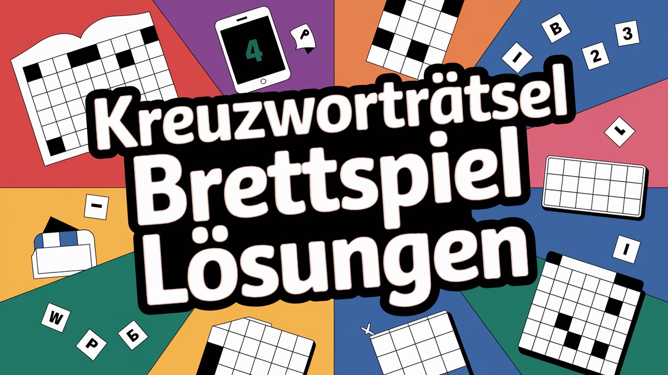 LSUNGEN KREUZWORTRTSEL BRETTSPIEL 5 BUCHSTABEN