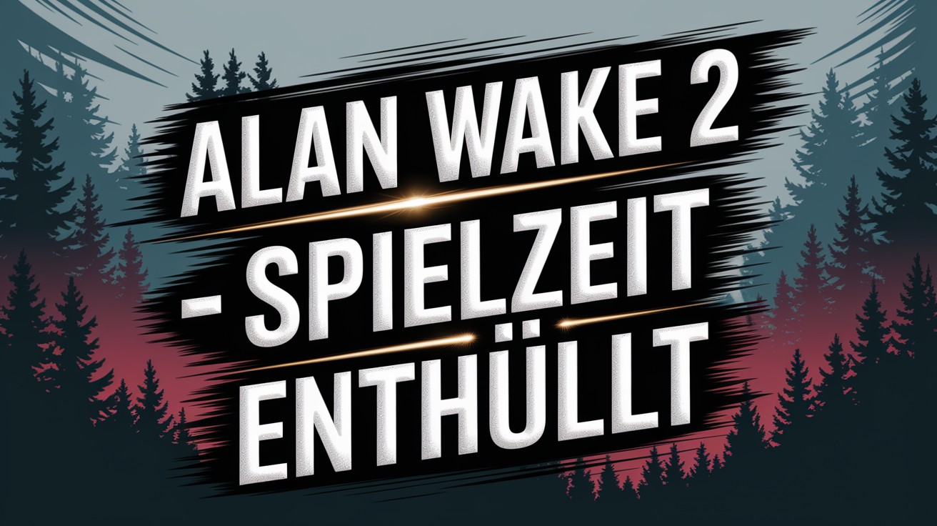 SPIELZEIT ALAN WAKE 2