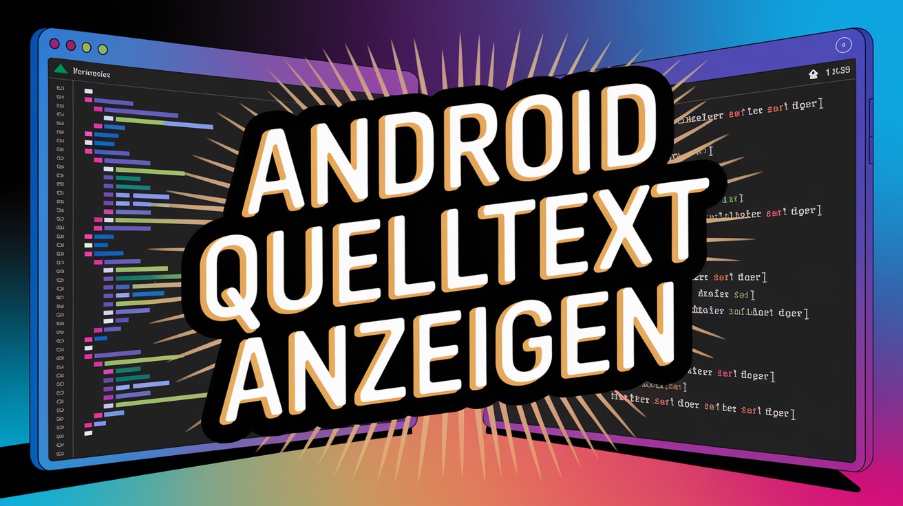 QUELLTEXT EINER ANDROID APP ANZEIGEN