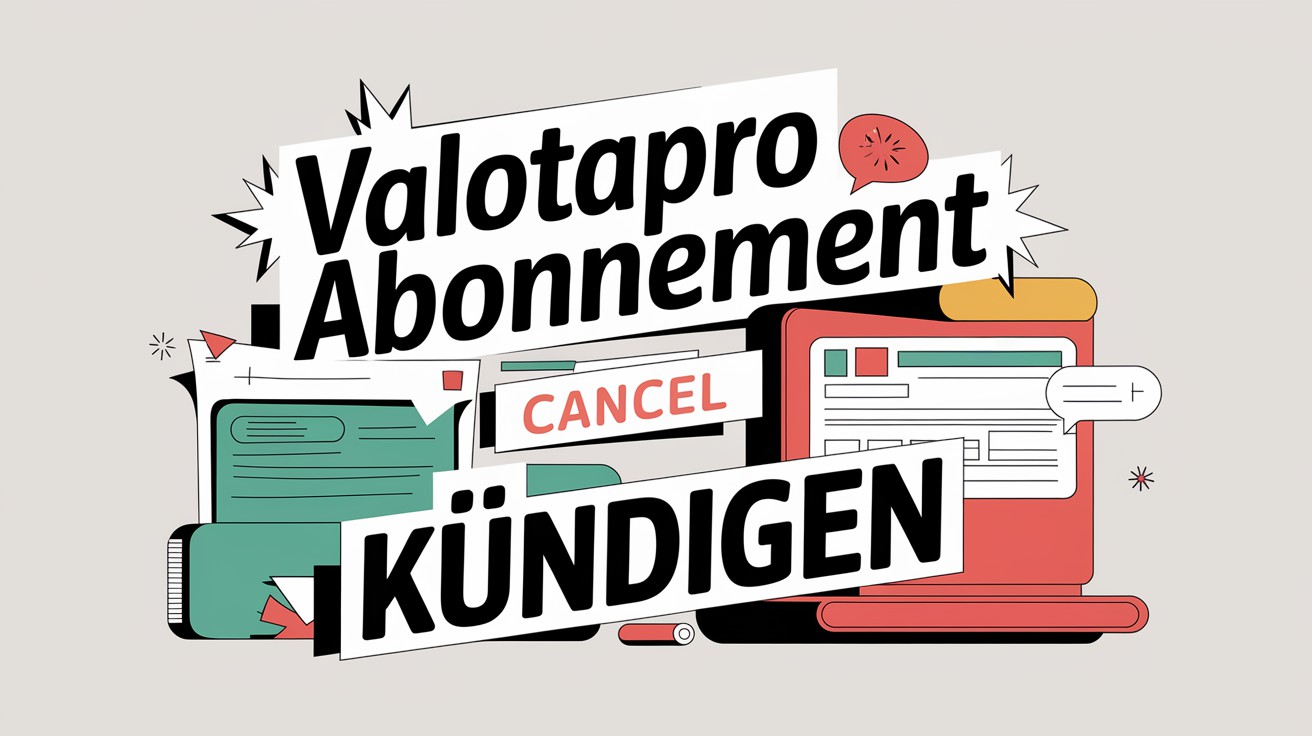 VALOTAPRO ABONNEMENT KUENDIGEN ANLEITUNG