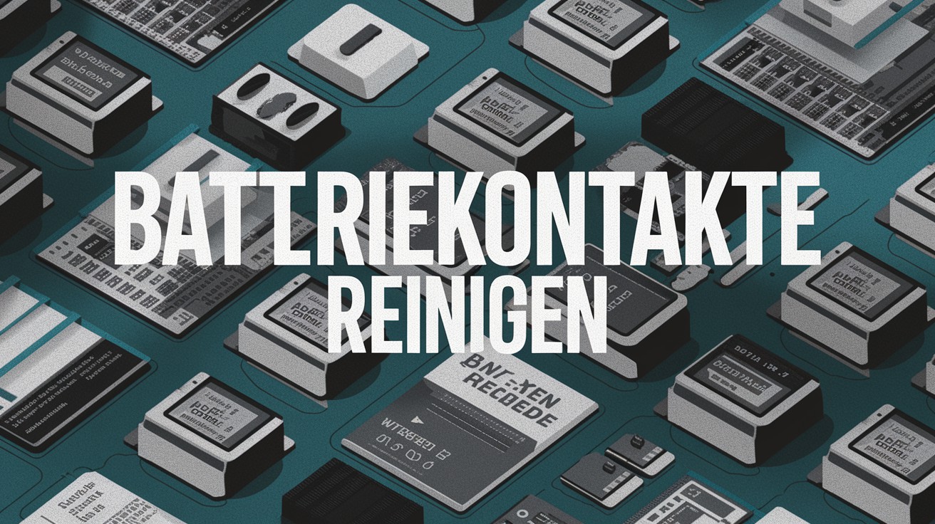 WIE REINIGT MAN BATTERIEKONTAKTE NACH AUSLAUFEN
