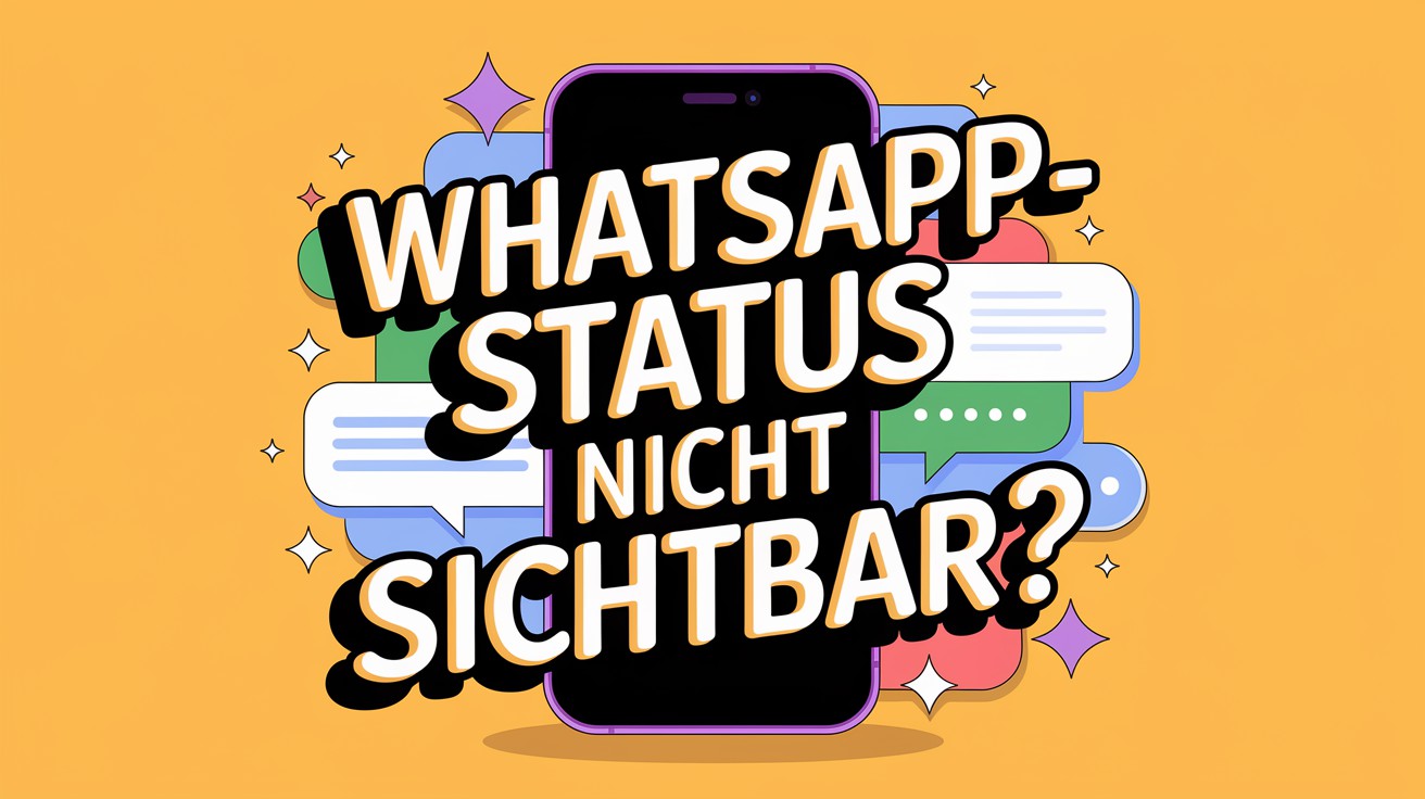 WHATSAPP STATUS NICHT SICHTBAR