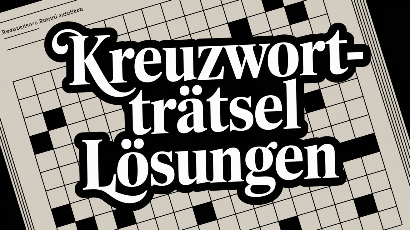 FUENFBUCHSTABIGE WOERTER IN KREUZWORTRAETSELN