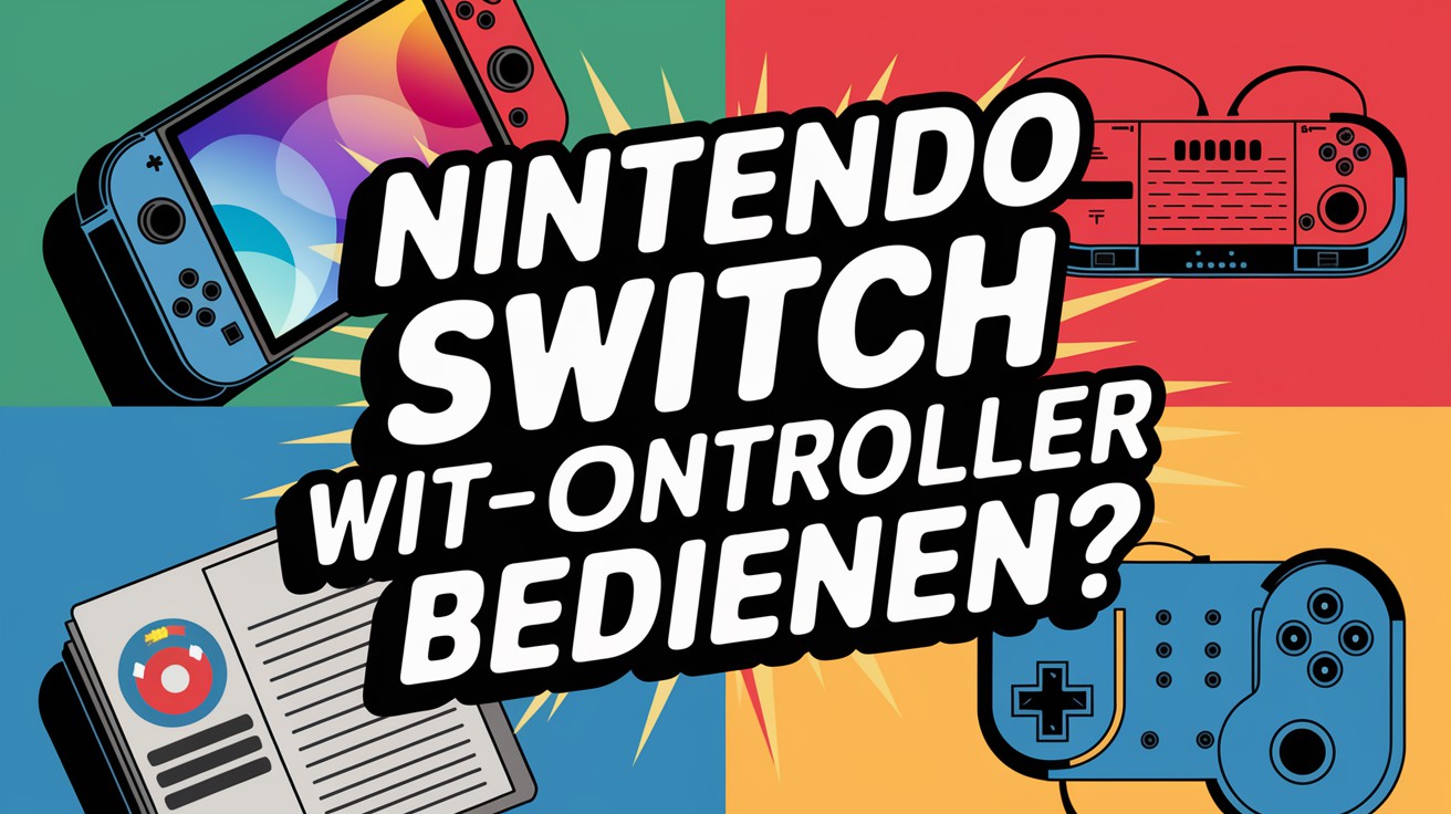NINTENDO SWITCH WII CONTROLLER STEUERN